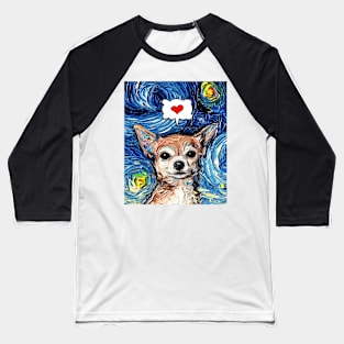 Chihuahua Love Baseball T-Shirt